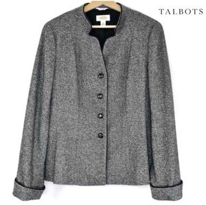 Talbots Blazer size 20W Tweed like material